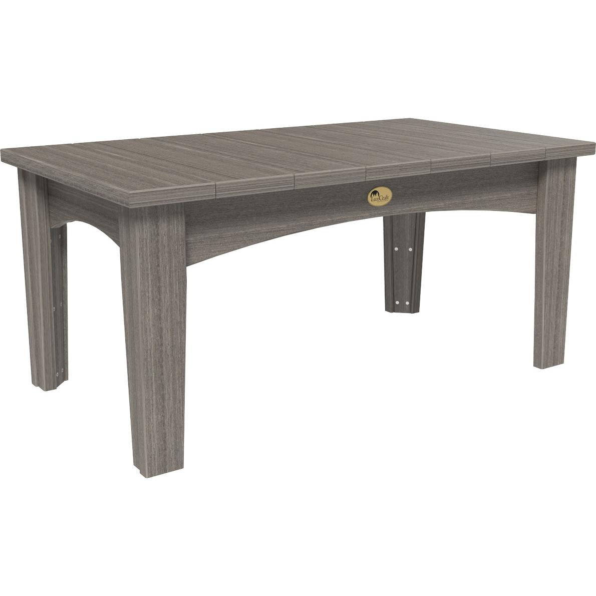 LCICTCG-LuxCraft-Island Coffee Table-Brazilian Walnut Black-Pangaea Patio