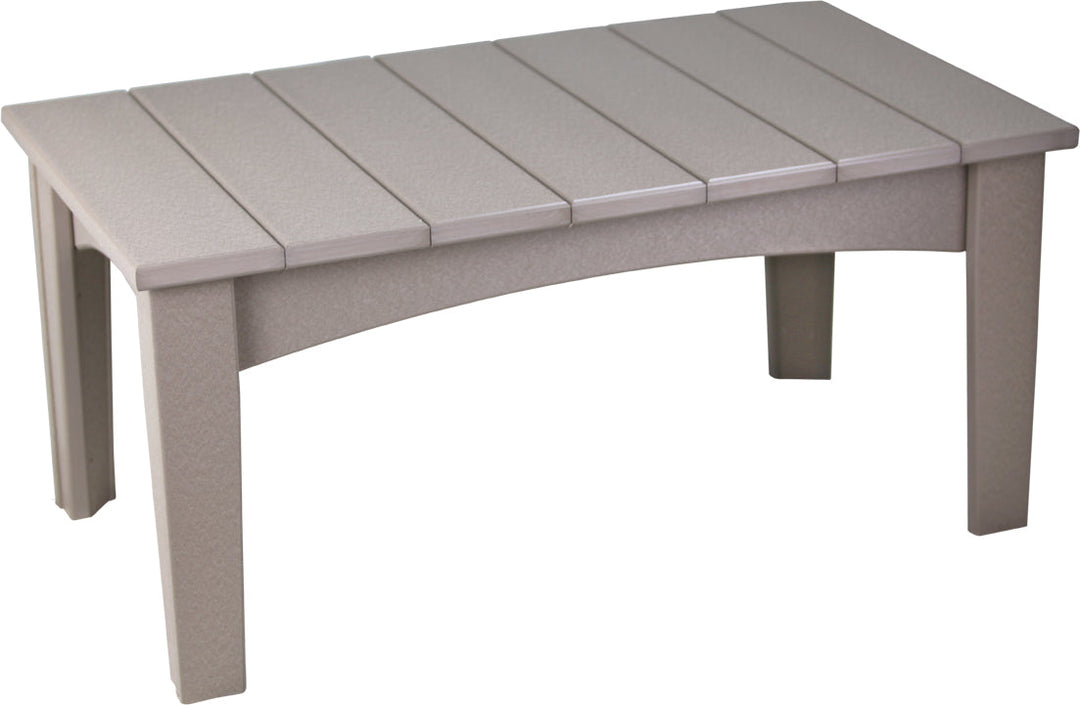 LCICTWW-LuxCraft-Island Coffee Table-Pangaea Patio