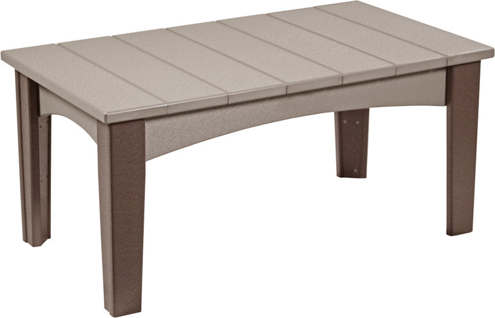 LCICTWWCBR-LuxCraft-Island Coffee Table-Pangaea Patio