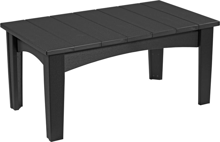 LCICTBK-LuxCraft-Island Coffee Table-Pangaea Patio