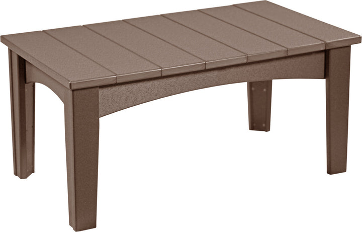 LCICTCBR-LuxCraft-Island Coffee Table-Pangaea Patio