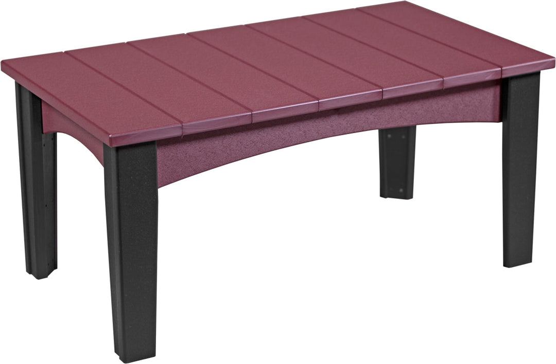 LCICTCHB-LuxCraft-Island Coffee Table-Pangaea Patio