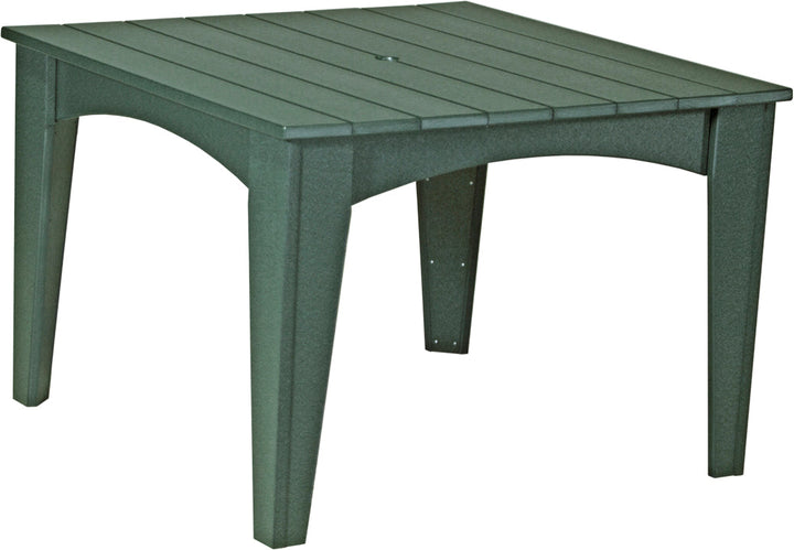 LCIDT44SG-LuxCraft-Island Dining Table (44" Square)-Pangaea Patio