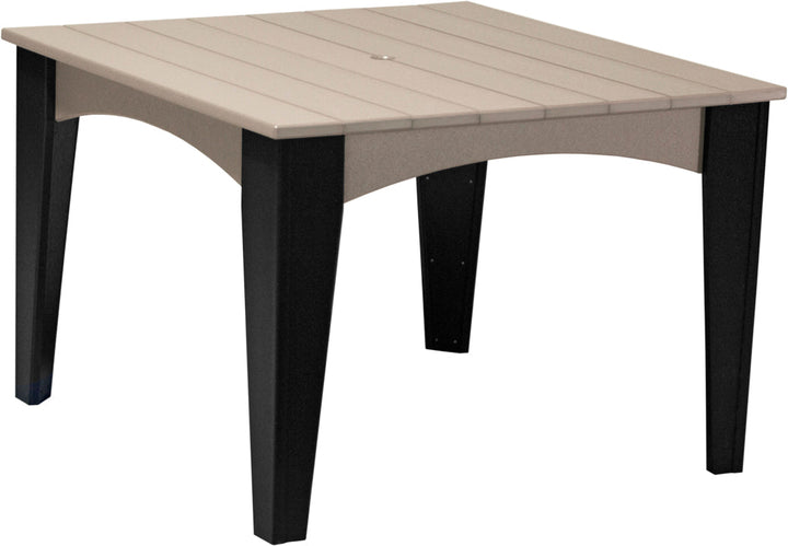 LCIDT44SWWB-LuxCraft-Island Dining Table (44" Square)-Pangaea Patio