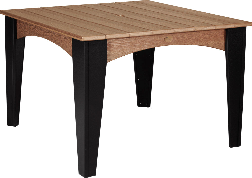 LCIDT44SAMB-LuxCraft-Island Dining Table (44" Square)-Pangaea Patio