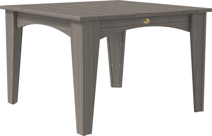 LCIDT44SCG-LuxCraft-Island Dining Table (44" Square)-Pangaea Patio