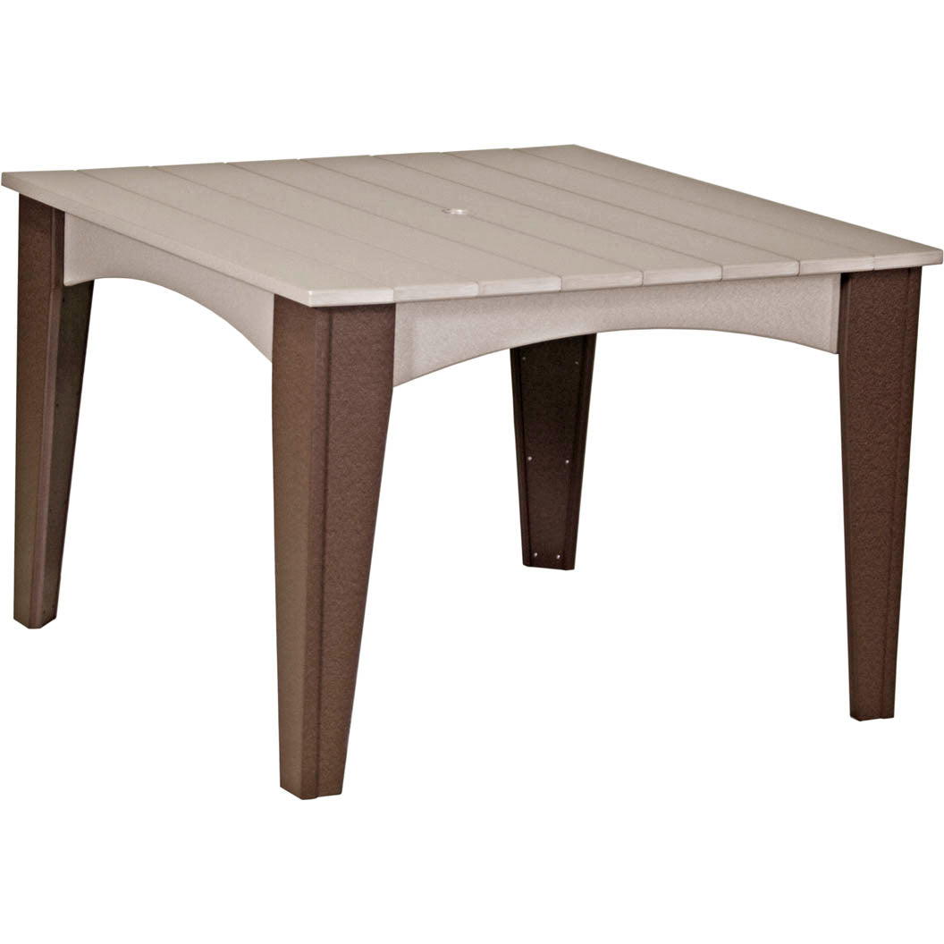 -LuxCraft-Island Dining Table (44" Square)-Pangaea Patio