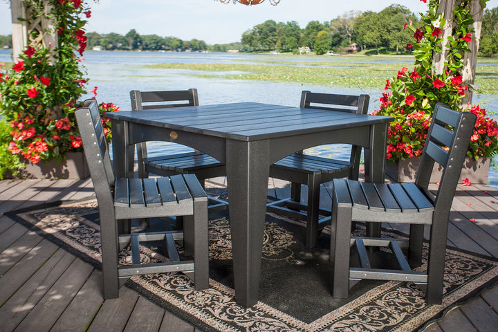 -LuxCraft-Island Dining Table (44" Square)-Pangaea Patio