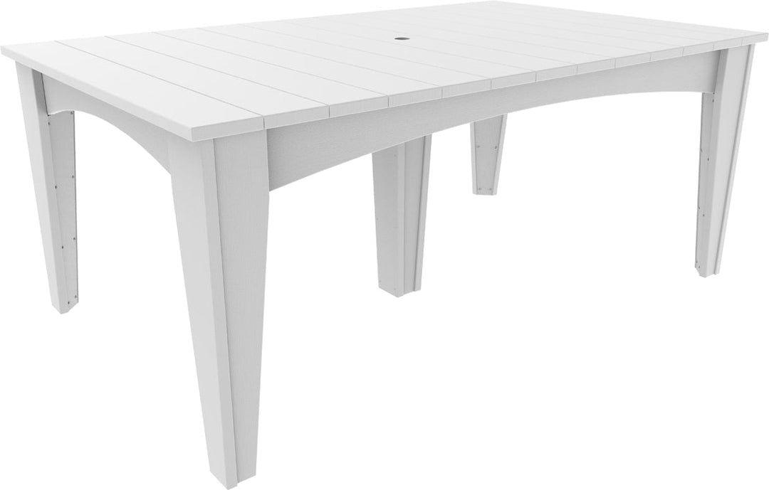 LCIDT4472RW-LuxCraft-Island Dining Table (44" X 72")-Pangaea Patio