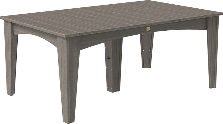 LCIDT4472RCG-LuxCraft-Island Dining Table (44" X 72")-Pangaea Patio