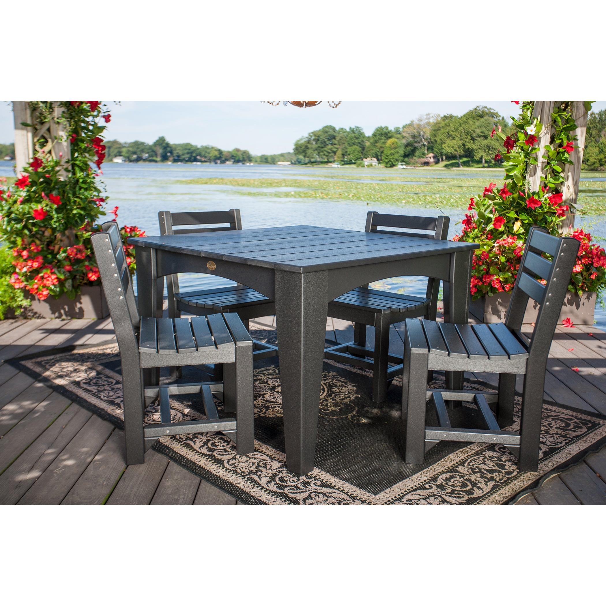 -LuxCraft-Island Side Chair-Pangaea Patio
