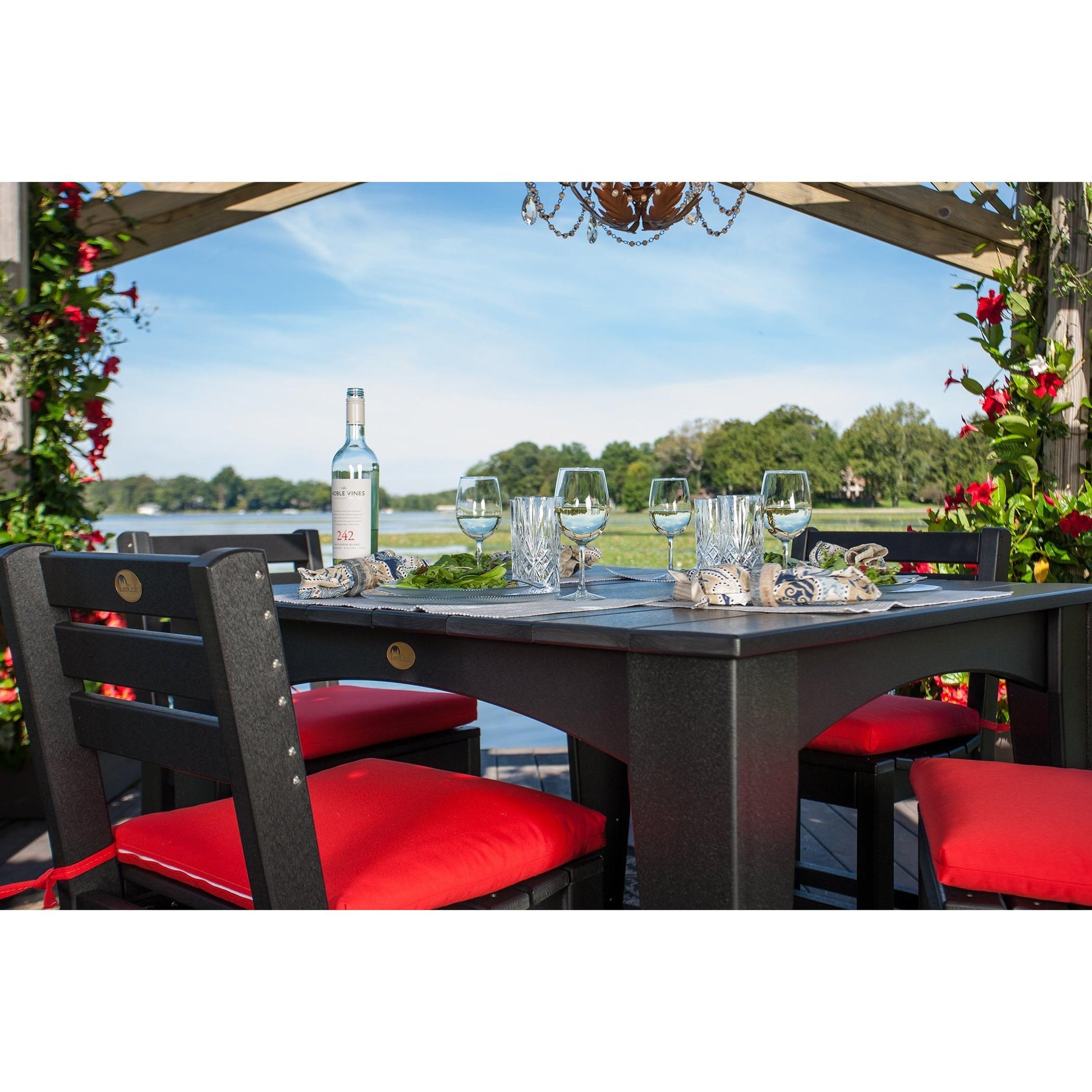 -LuxCraft-Island Side Chair-Pangaea Patio