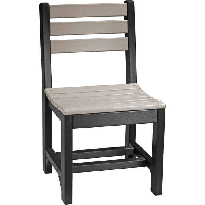 LCISCBAM-LuxCraft-Island Side Chair-Bar-Antique Mahogany-Pangaea Patio