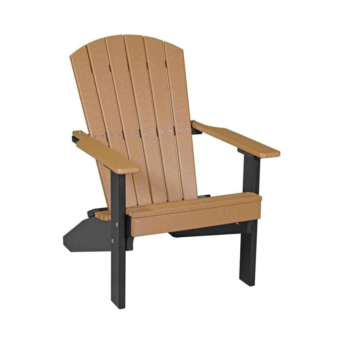 LCLACCB-LuxCraft-Lakeside Adirondack Chair-Cedar Black-Pangaea Patio