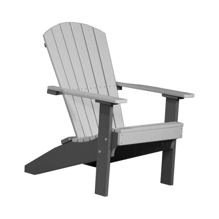 LCLACDGS-LuxCraft-Lakeside Adirondack Chair-Dove Gray Slate-Pangaea Patio
