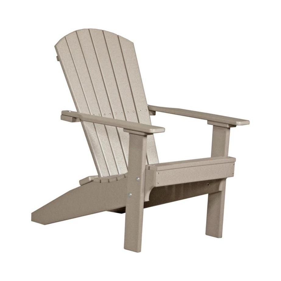 LCLACWW-LuxCraft-Lakeside Adirondack Chair-Weatherwood-Pangaea Patio