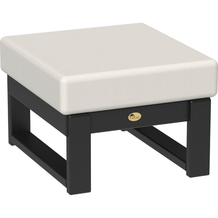 LCLDSO-LuxCraft-Lanai Deep Seating Ottoman-Pangaea Patio