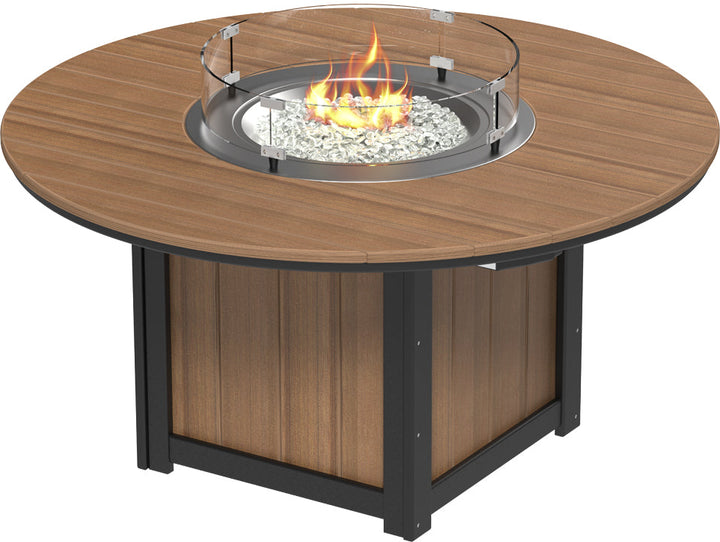 LCLUMIN36set-LuxCraft-Lumin Counter Height Fire Table Set Builder-Pangaea Patio