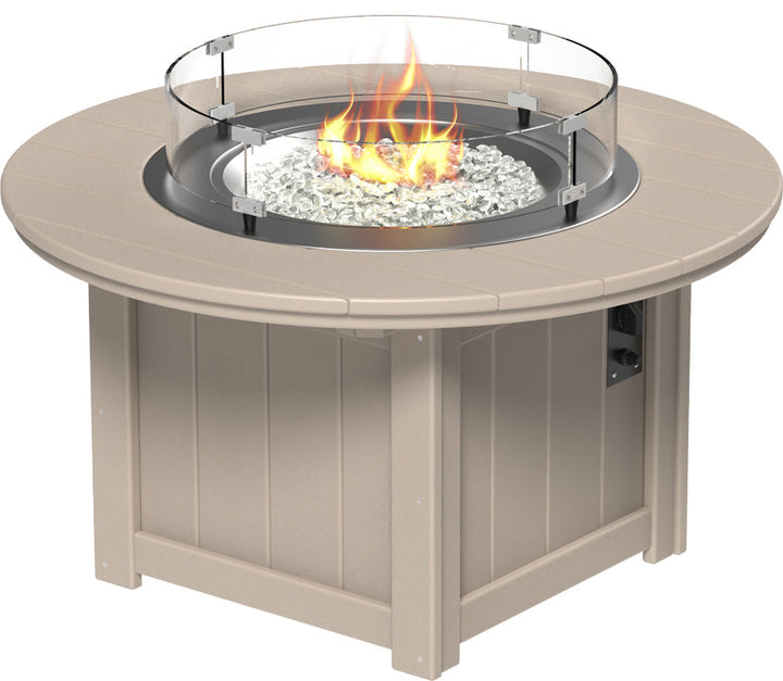 LCLFP46RWW-LuxCraft-Lumin Fire Pit 46" Round-Pangaea Patio