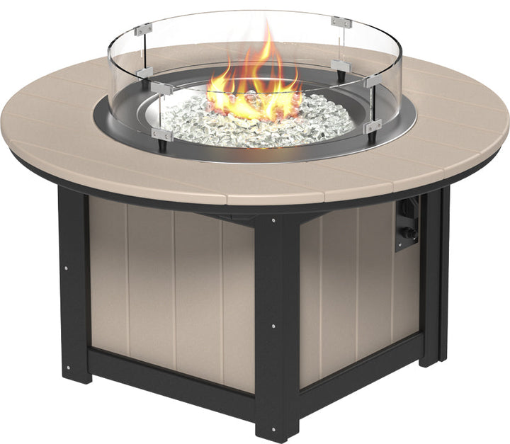 LCLFP46RWWB-LuxCraft-Lumin Fire Pit 46" Round-Pangaea Patio