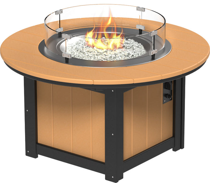 LCLFP46RCB-LuxCraft-Lumin Fire Pit 46" Round-Pangaea Patio