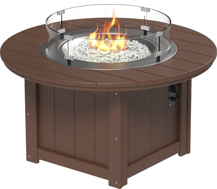 LCLFP46RCBR-LuxCraft-Lumin Fire Pit 46" Round-Pangaea Patio