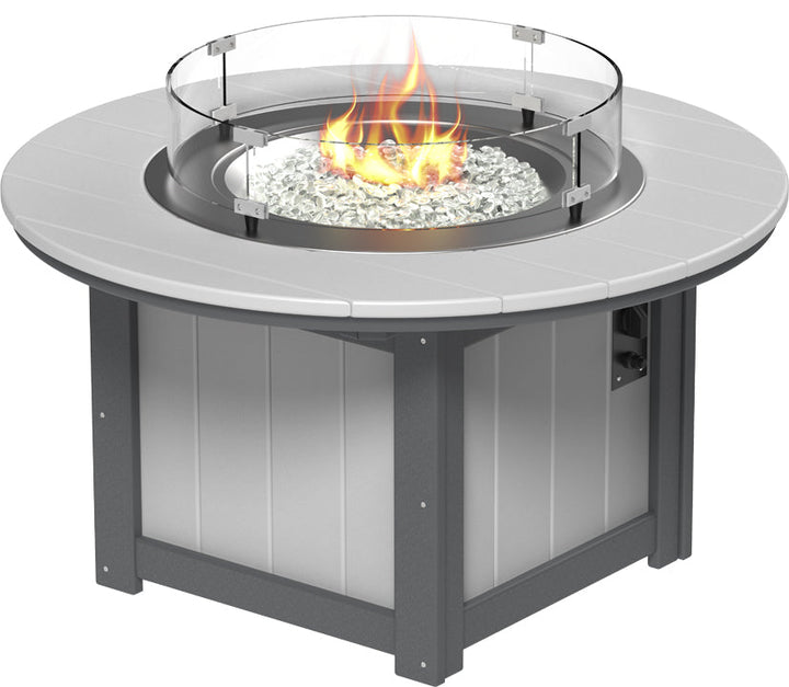 LCLFP46RDGS-LuxCraft-Lumin Fire Pit 46" Round-Pangaea Patio