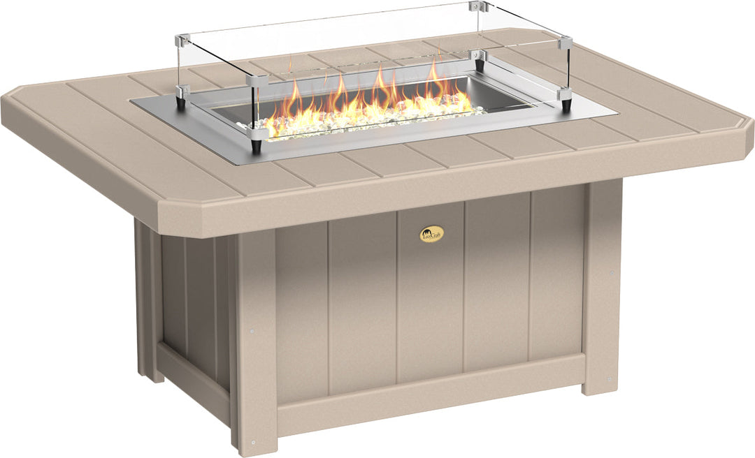 LCLFP51RWW-LuxCraft-Lumin Fire Pit 51" Rectangular-Pangaea Patio