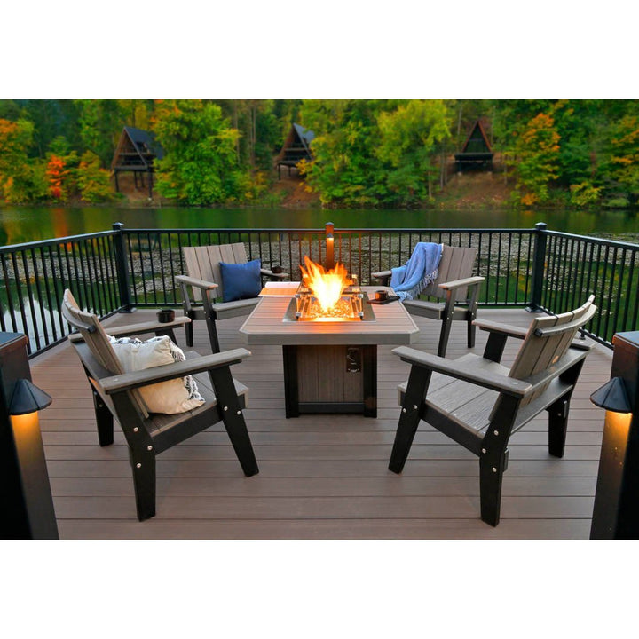 -LuxCraft-Lumin Fire Pit 51" Rectangular-Pangaea Patio