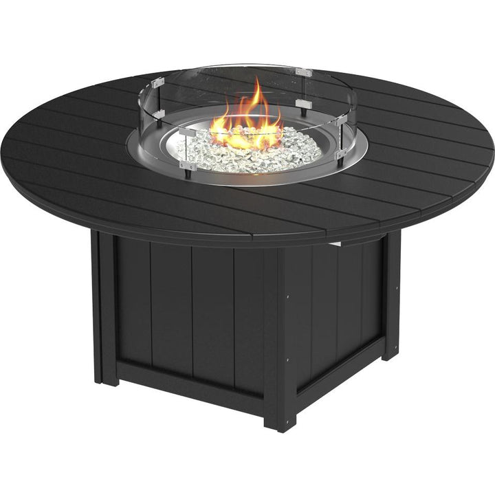 -LuxCraft-Lumin Fire Table 60" Round-Pangaea Patio