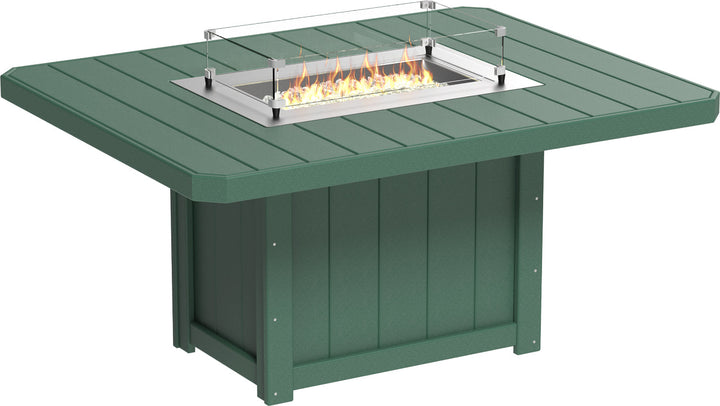 LCLFT62RGD-LuxCraft-Lumin Fire Table 62" Rectangular-Pangaea Patio