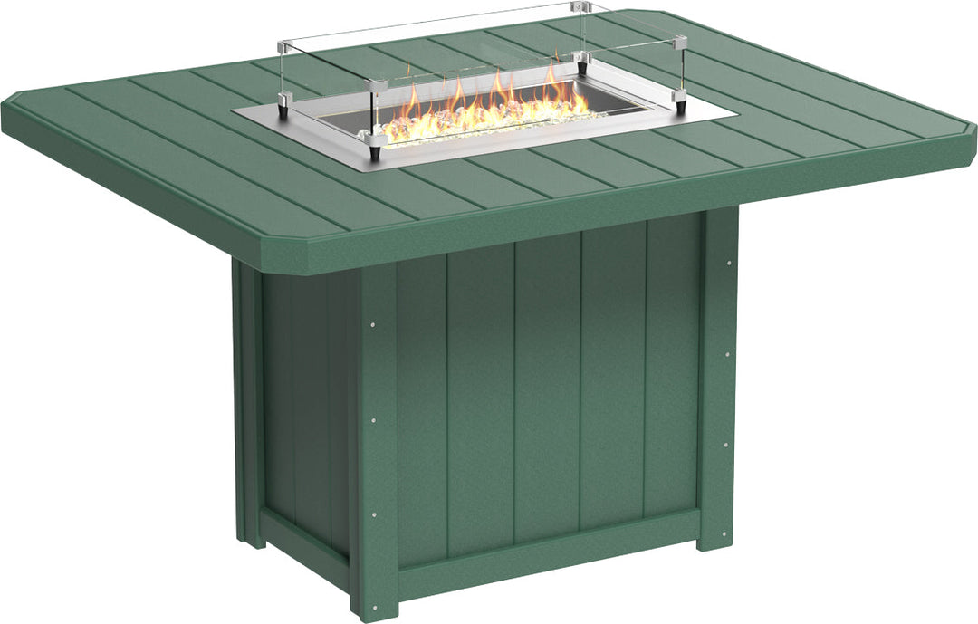 LCLFT62RGC-LuxCraft-Lumin Fire Table 62" Rectangular-Pangaea Patio