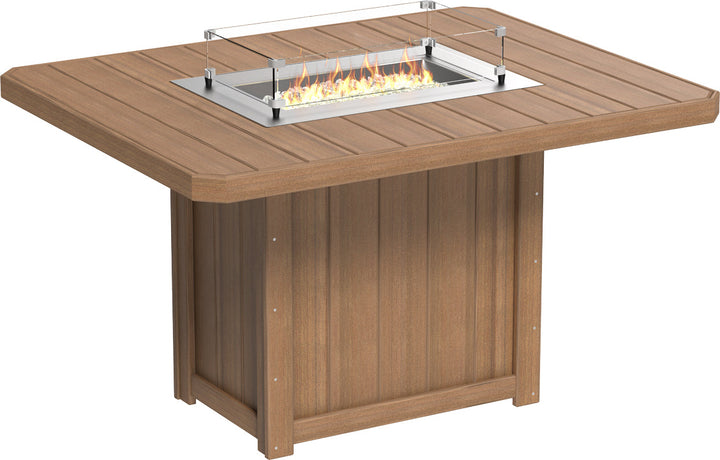 LCLFT62RAMC-LuxCraft-Lumin Fire Table 62" Rectangular-Pangaea Patio