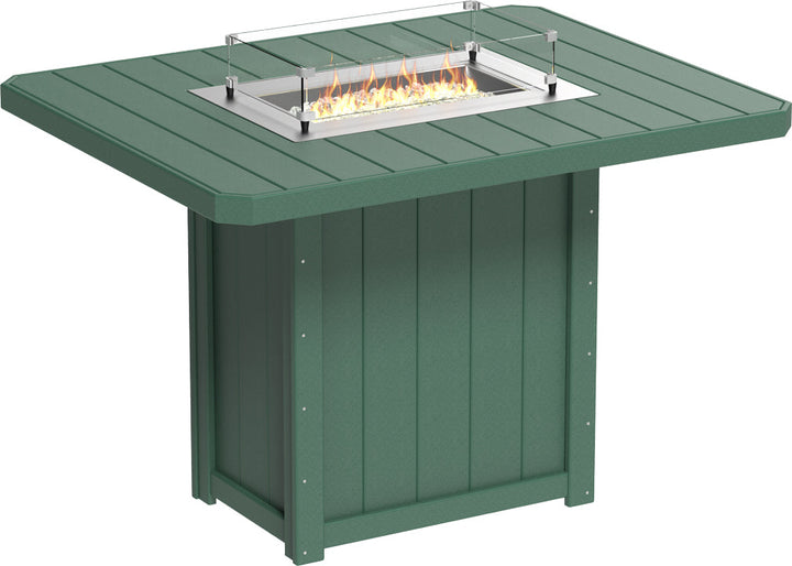 LCLFT62RGB-LuxCraft-Lumin Fire Table 62" Rectangular-Pangaea Patio