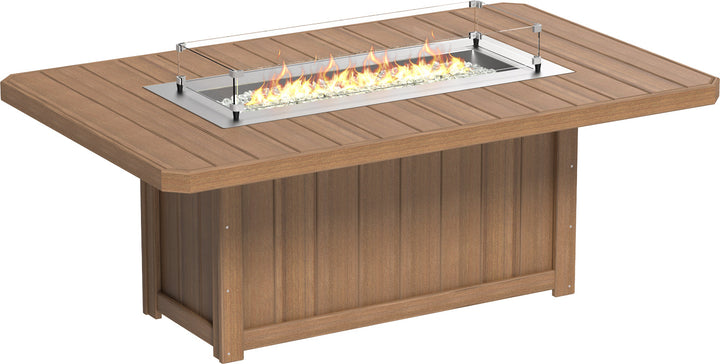 LCLFT79RAMD-LuxCraft-Lumin Fire Table 79" Rectangular-Pangaea Patio