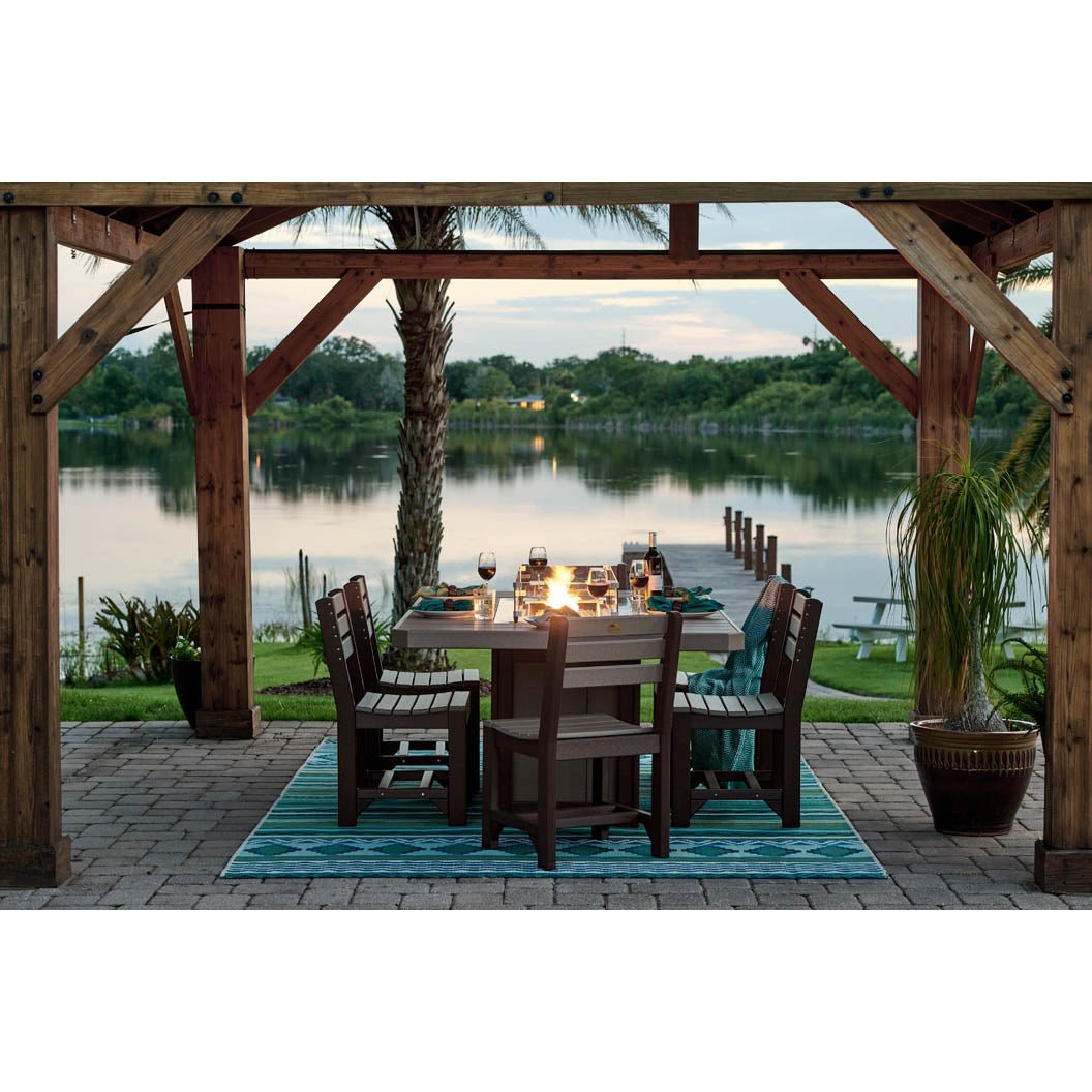 -LuxCraft-Lumin Fire Table 79" Rectangular-Pangaea Patio