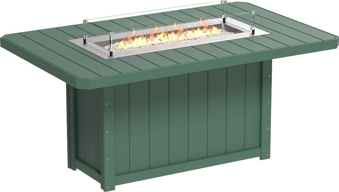 LCLFT79RGC-LuxCraft-Lumin Fire Table 79" Rectangular-Pangaea Patio