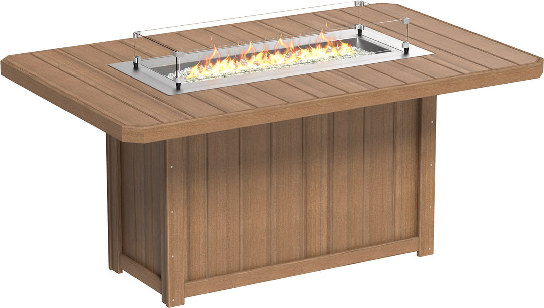 LCLFT79RAMC-LuxCraft-Lumin Fire Table 79" Rectangular-Pangaea Patio