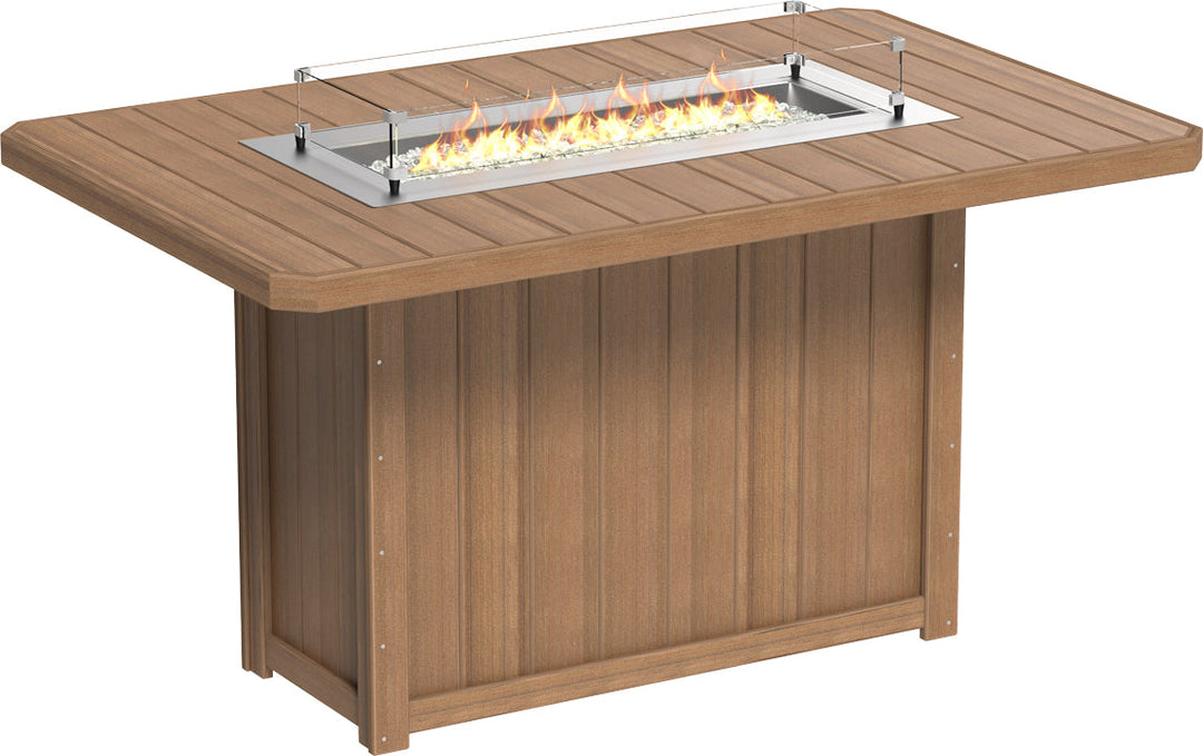 LCLFT79RAMB-LuxCraft-Lumin Fire Table 79" Rectangular-Pangaea Patio