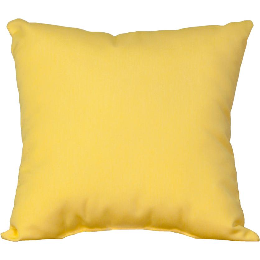 LC15TPB-LuxCraft-LuxCraft 15" Square Pillow-Buttercup-Pangaea Patio