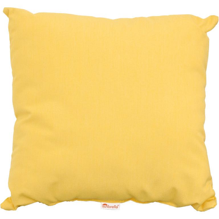 LC19TPB-LuxCraft-LuxCraft 19" Square Pillow-Buttercup-Pangaea Patio