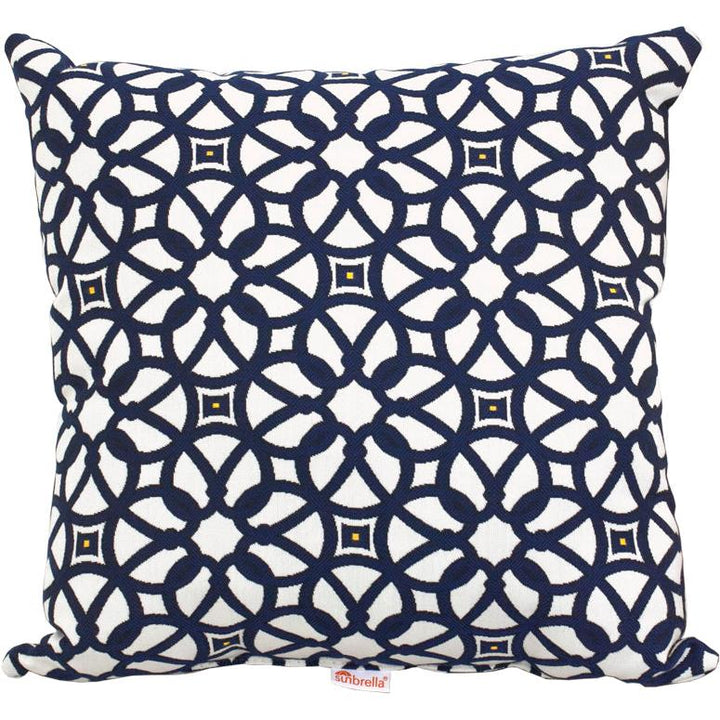 LC19TPLI-LuxCraft-LuxCraft 19" Square Pillow-Luxe Indigo-Pangaea Patio