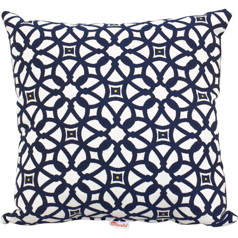 LC19TPLI-LuxCraft-LuxCraft 19" Square Pillow-Luxe Indigo-Pangaea Patio