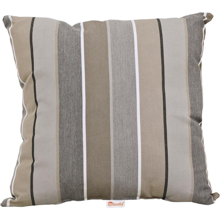 LC19TPMC-LuxCraft-LuxCraft 19" Square Pillow-Milano Charcoal-Pangaea Patio