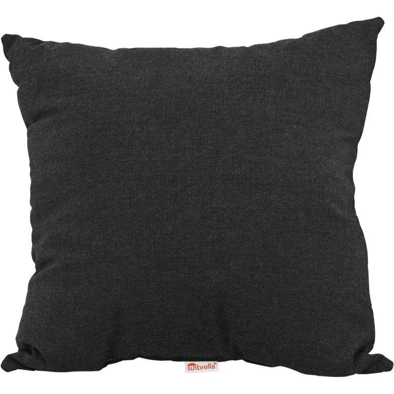 LC19TPSC-LuxCraft-LuxCraft 19" Square Pillow-Spectrum Carbon-Pangaea Patio