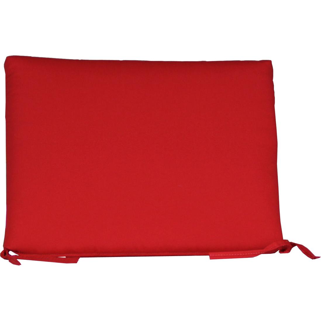 LC2SCLR-LuxCraft-Luxcraft 24in Cushion-Logo Red-Pangaea Patio
