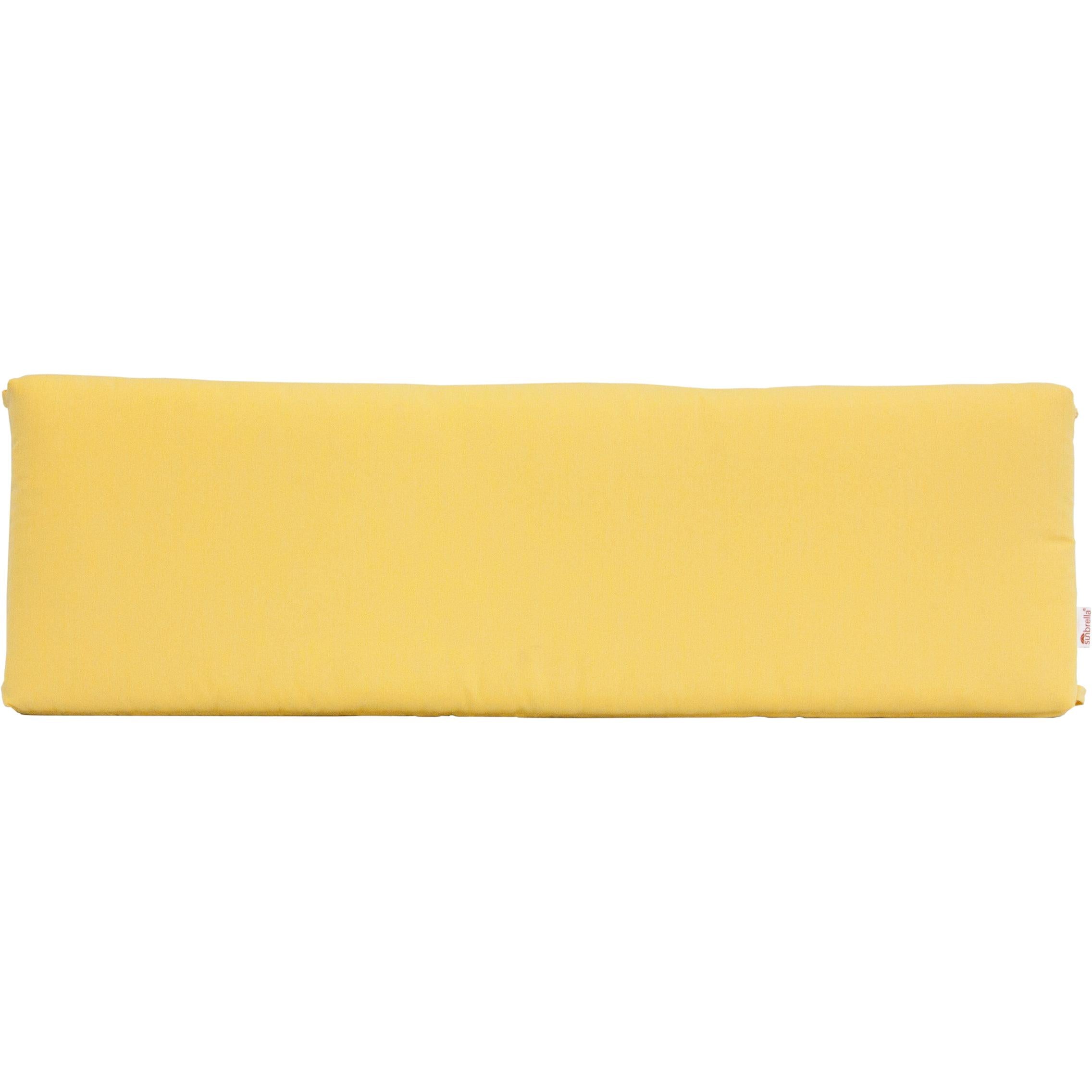LC41CBCB-LuxCraft-Luxcraft 41in Cafe Bench Cushion-Buttercup-Pangaea Patio