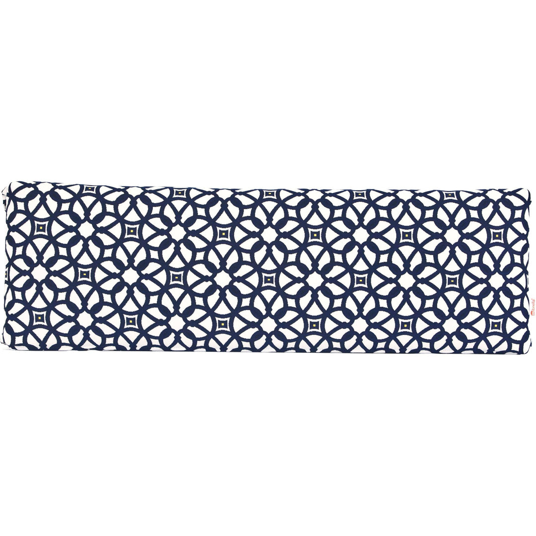 LC41CBCLI-LuxCraft-Luxcraft 41in Cafe Bench Cushion-Luxe Indigo-Pangaea Patio