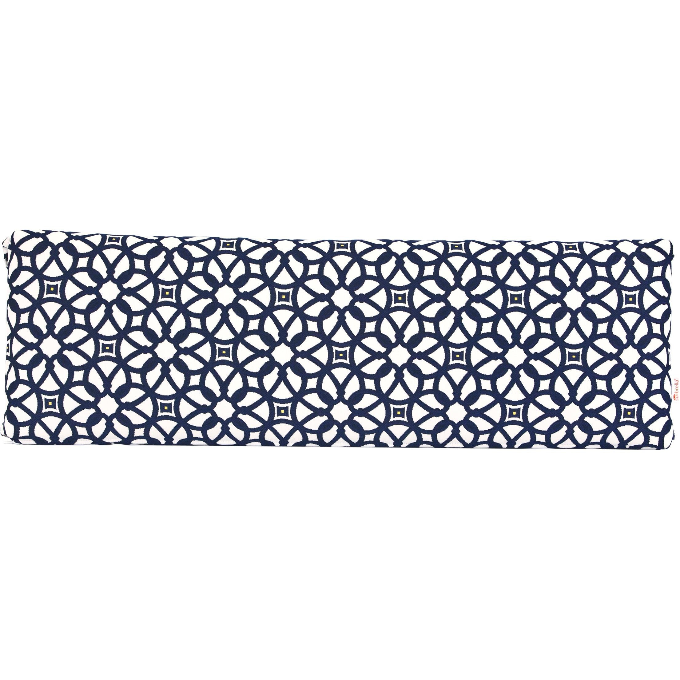 LC41CBCLI-LuxCraft-Luxcraft 41in Cafe Bench Cushion-Luxe Indigo-Pangaea Patio