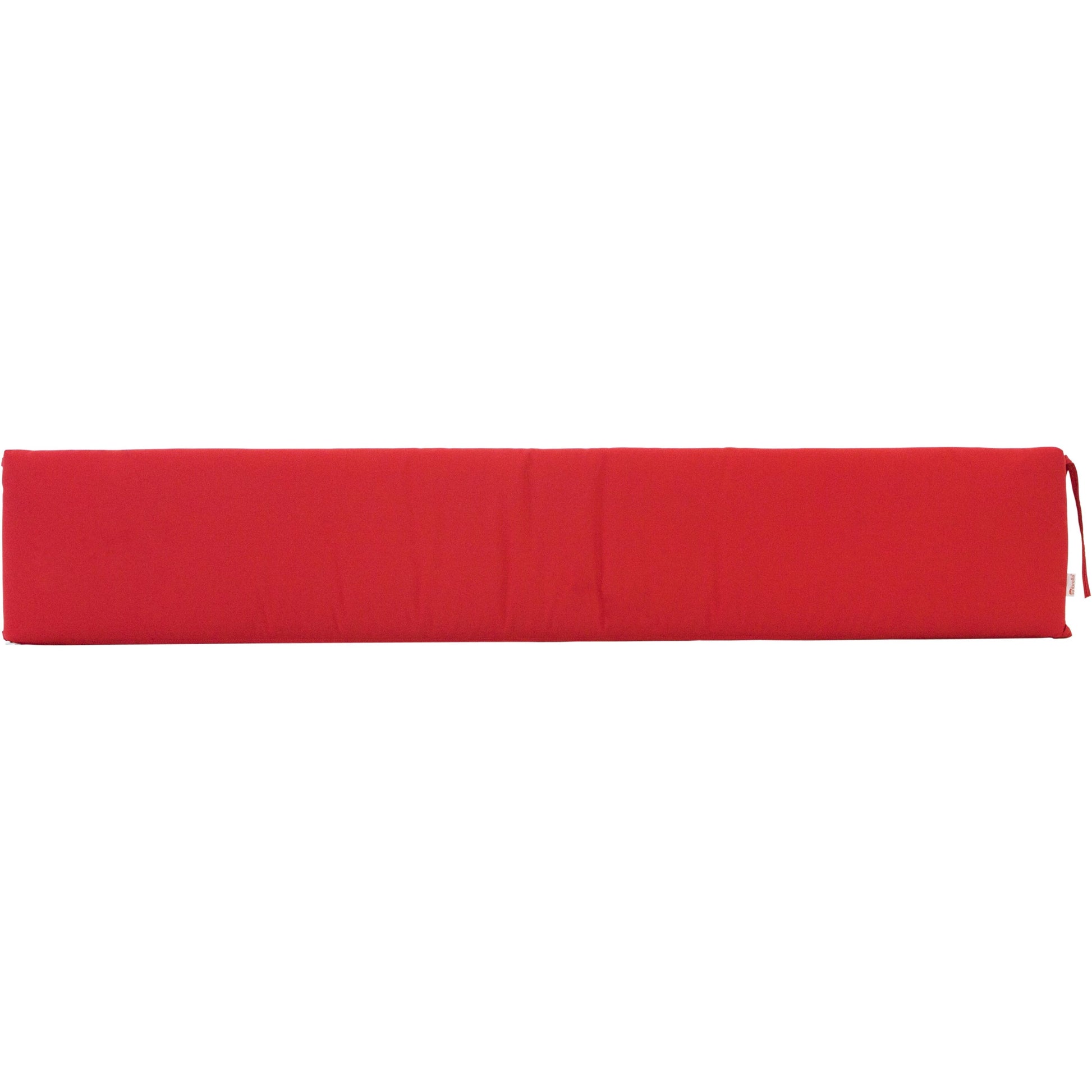 LC72CBCLR-LuxCraft-Luxcraft 72in Cafe Bench Cushion-Logo Red-Pangaea Patio